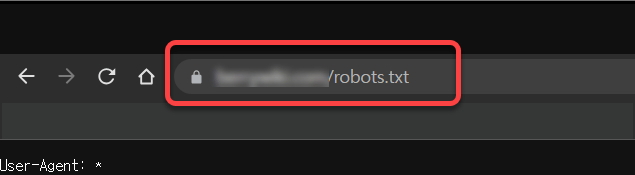 robots.txt 확인 방법